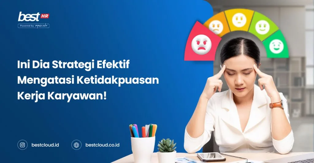 Stress relief conceptual illustration for employee satisfaction with BEST Software Indonesia, powered by Pro-Int, promoting effective workplace strategies.