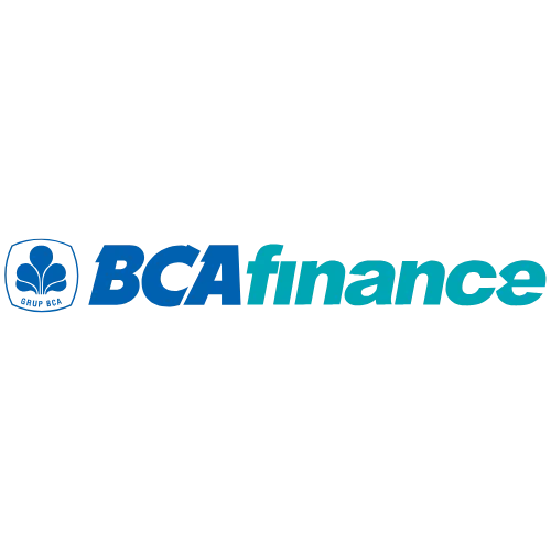 BCA Finance logo displayed on a digital screen, representing the key financial software solutions powered by BEST Software Indonesia and Pro-Int.