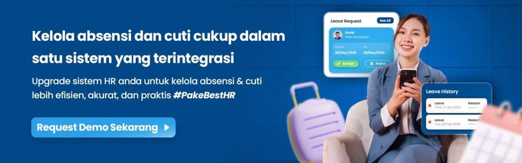 Leave request and leave management system for efficient HR absentee and leave tracking at BEST Software Indonesia powered by Pro Int