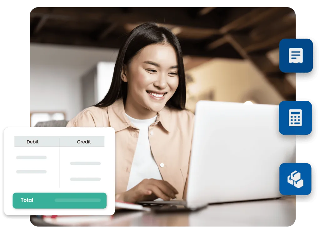 Cloud based accounting software with integrated features for financial management and invoicing part of BEST Software Indonesia developed by Pro Int