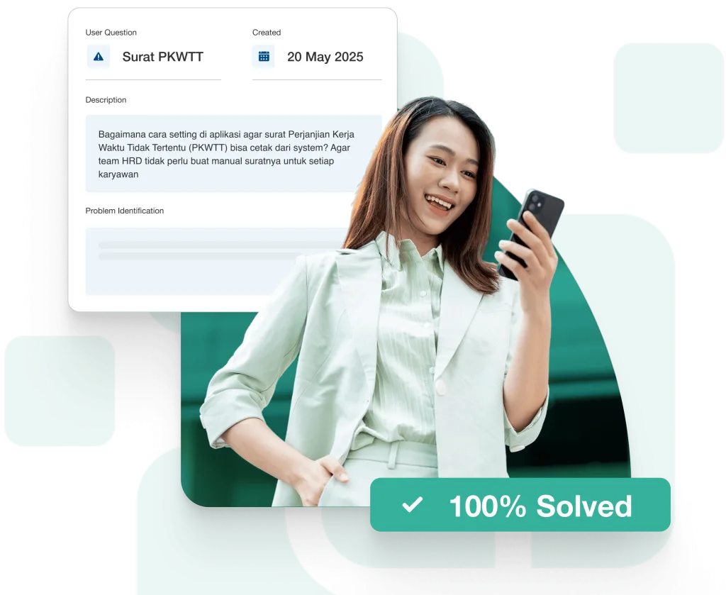 BEST Support Slide 01 BEST Software Indonesia Powered by ProInt BEST Software Indonesia Powered by ProInt Surat PKWTT employee applying BEST software Indonesia for HR management digital workflow and automation solutions powered by Pro Int for efficient business operations