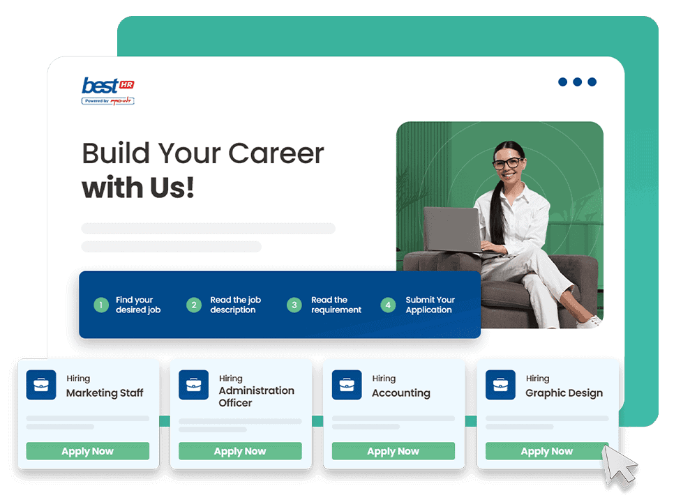Build your career with BEST Software Indonesia powered by Pro Int offering innovative HR and job application solutions for recruitment management and digital workforce development