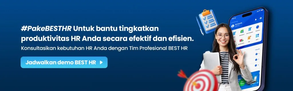 CTA BEST Software Indonesia Powered by ProInt Pake BEST HR untuk bantu tingkatkan produktivitas HR Anda secara efektif dan efisien