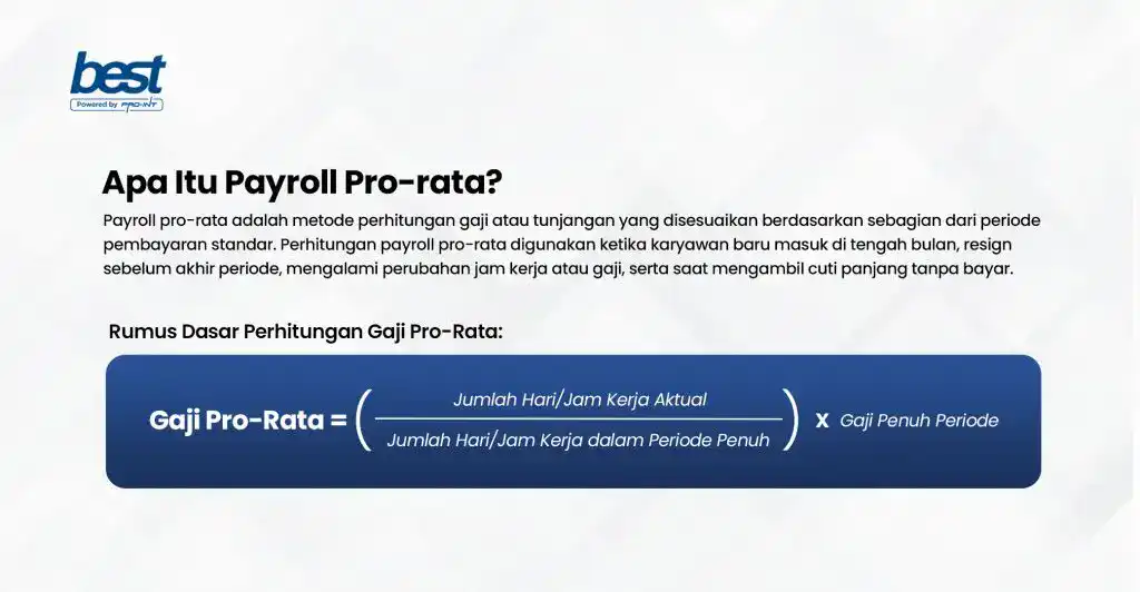 Payroll Apa itu Payroll Pro Rata