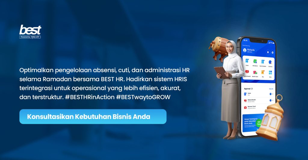 Kelola proses HR secara lebih efisien akurat dan transparan dengan BEST HR Powered by Pro Int