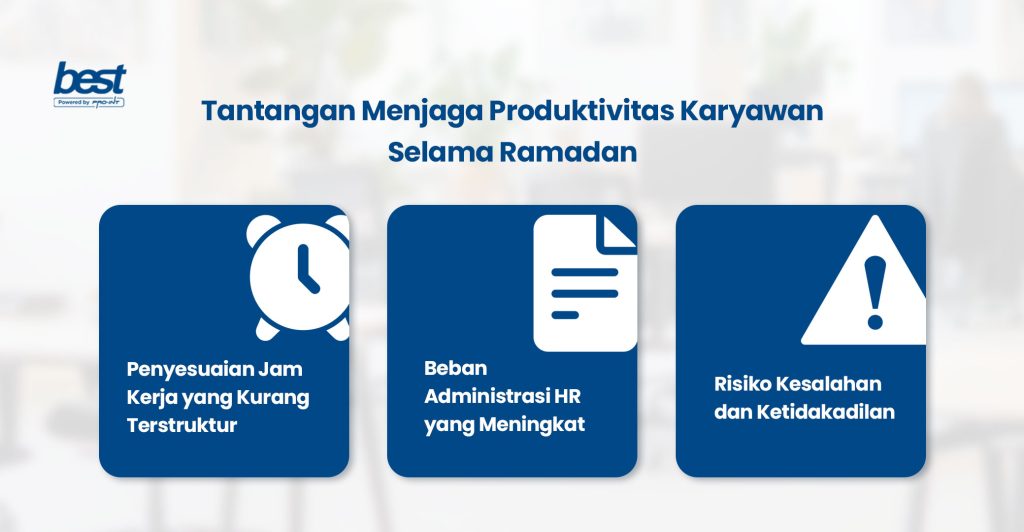 Tantangan Menjaga Produktivitas Karyawan Selama Ramadan   BEST HR Powered by Pro Int