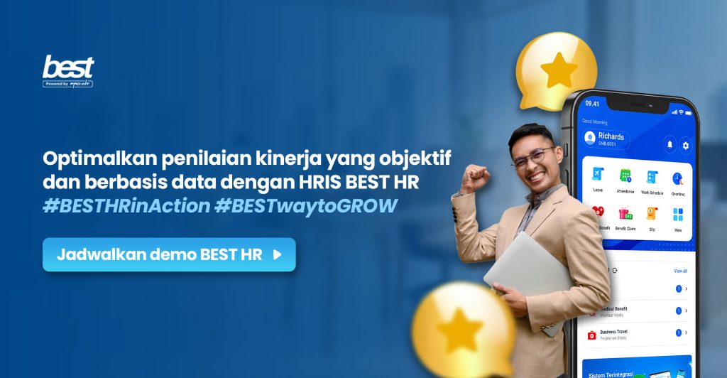 Optimalkan Penilaian Kinerja yang Objektif dan berbasis data dengan BEST HR