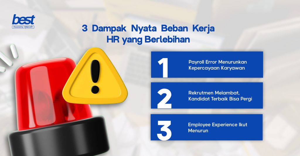 3 Dampak Nyata Beban Kerja HR yang Berlebihan BEST Software Indonesia Powered by ProInt 3 Dampak Nyata Beban Kerja HR yang Berlebihan